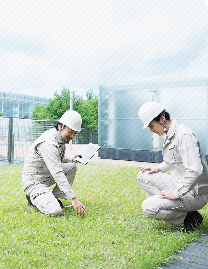 伐採・剪定・特殊伐採、植栽・外構工事・屋上菜園、不用品回収なら早稲田技研へ